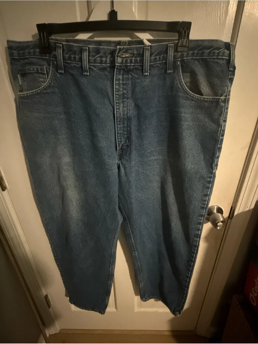 Carhartt Relaxed Fit Men's Blue Denim Jeans